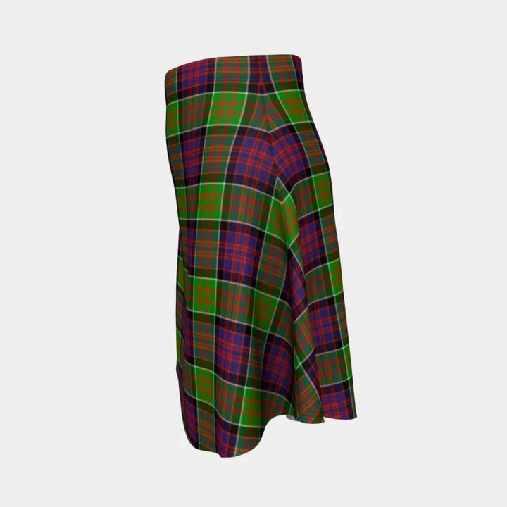 Scottish MacDonald of Clanranald Clan Tartan Flare Skirt Tartan Plaid 2