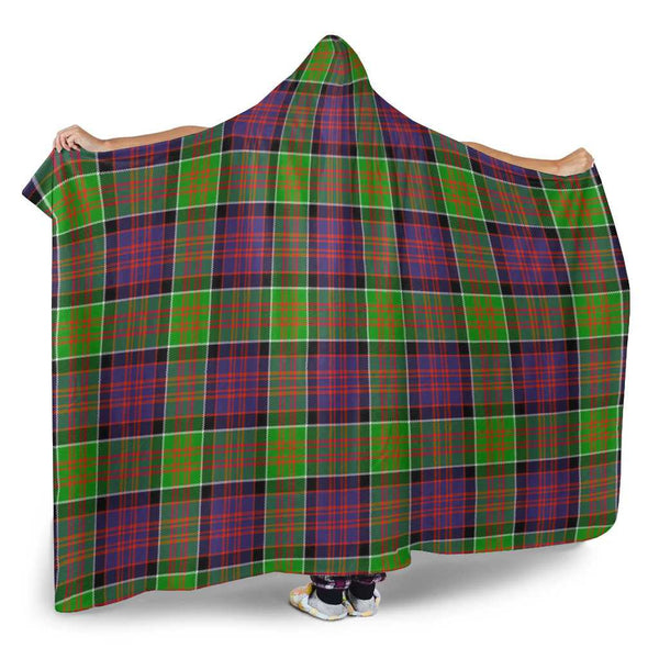 Scottish MacDonald of Clanranald Clan Tartan Hooded Blanket Tartan Plaid 2