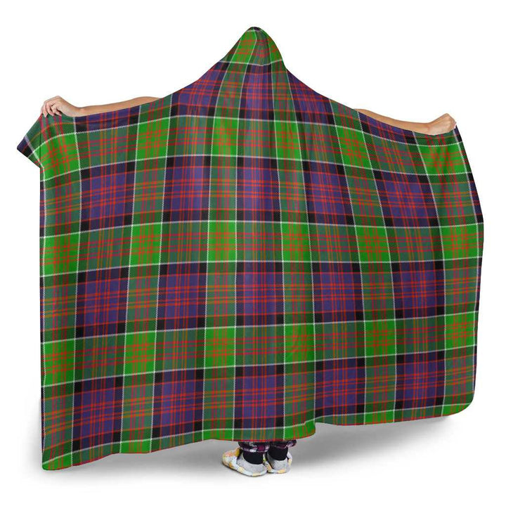 Scottish MacDonald of Clanranald Clan Tartan Hooded Blanket Tartan Plaid 2