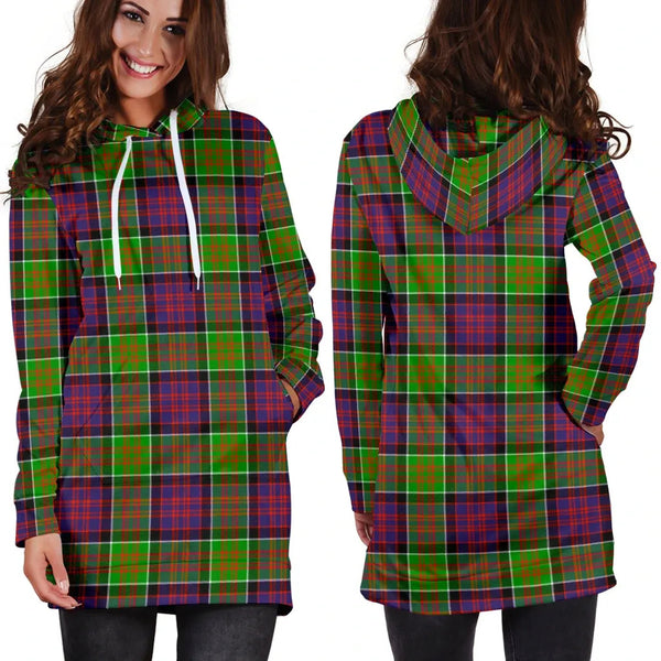 Scottish MacDonald of Clanranald Clan Tartan Hoodie Dress