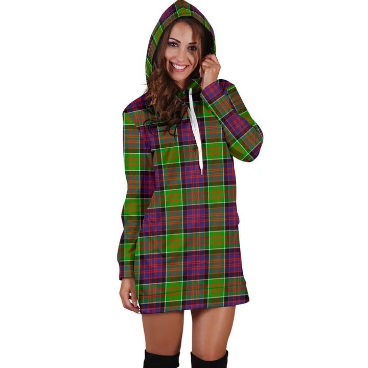Scottish MacDonald of Clanranald Clan Tartan Hoodie Dress