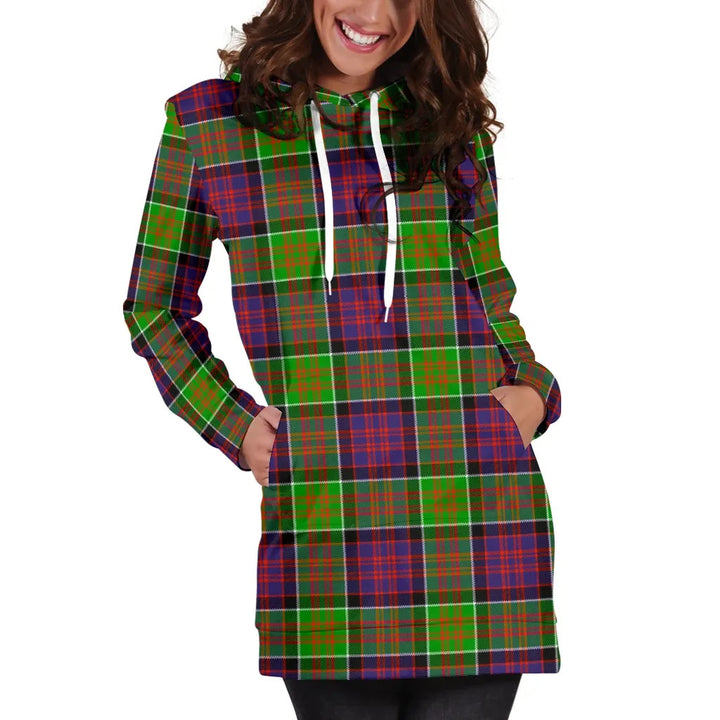 Scottish MacDonald of Clanranald Clan Tartan Hoodie Dress