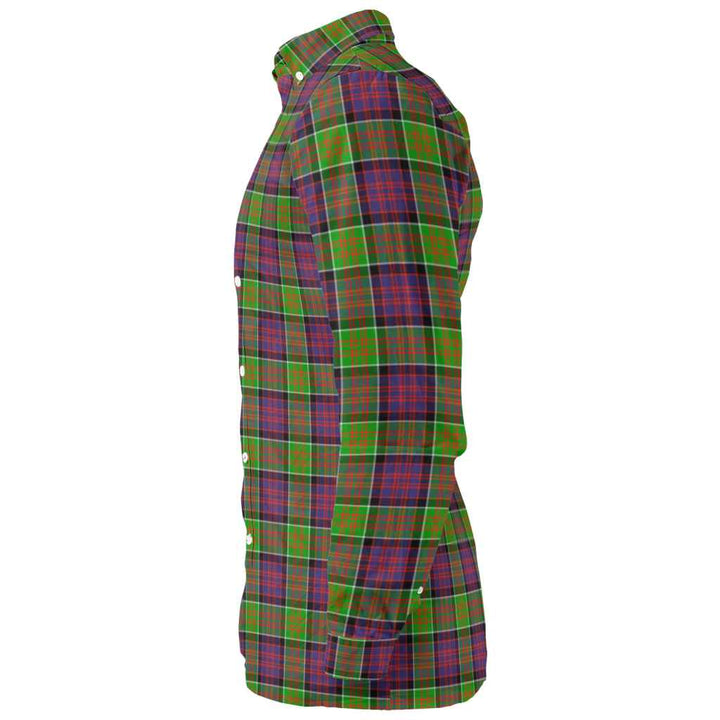 Scottish MacDonald of Clanranald Clan Tartan Long Sleeve Shirt Tartan Plaid