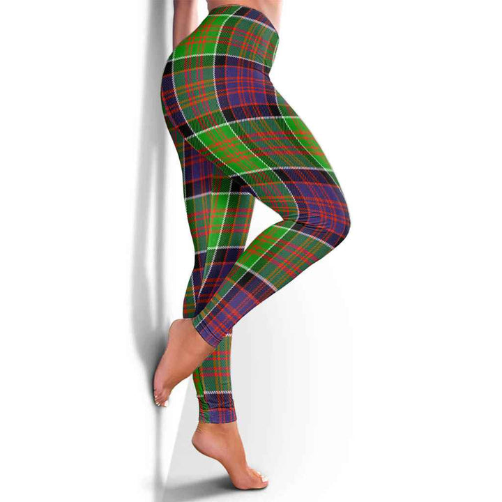 Scottish MacDonald of Clanranald Clan Tartan Women Leggings Tartan Plaid 4
