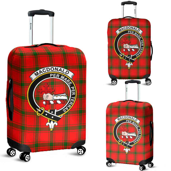 Scottish MacDonald (of Sleat) Clan Crest Tartan Luggage Cover Tartan Plaid 1