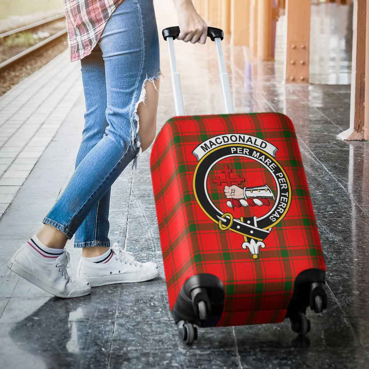 Scottish MacDonald (of Sleat) Clan Crest Tartan Luggage Cover Tartan Plaid 3