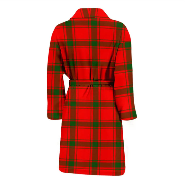 Scottish MacDonald Of Sleat Clan Tartan Bathrobe 1