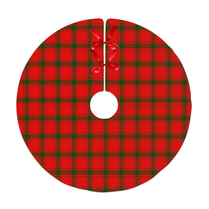 Scottish MacDonald of Sleat Clan Tartan Christmas Tree Skirt No Tassels 1 Tartan Plaid