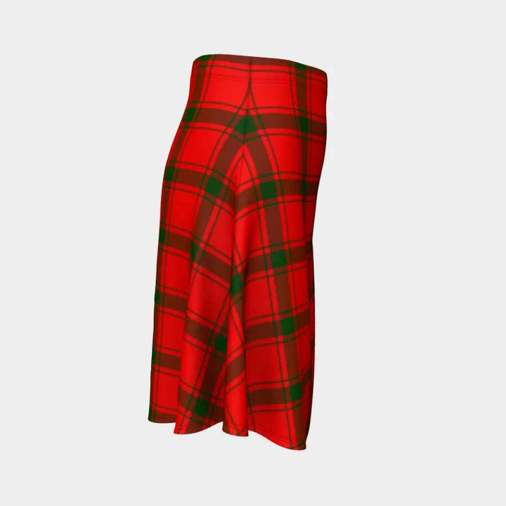 Scottish MacDonald of Sleat Clan Tartan Flare Skirt Tartan Plaid 3