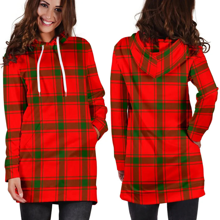 Scottish MacDonald of Sleat Clan Tartan Hoodie Dress