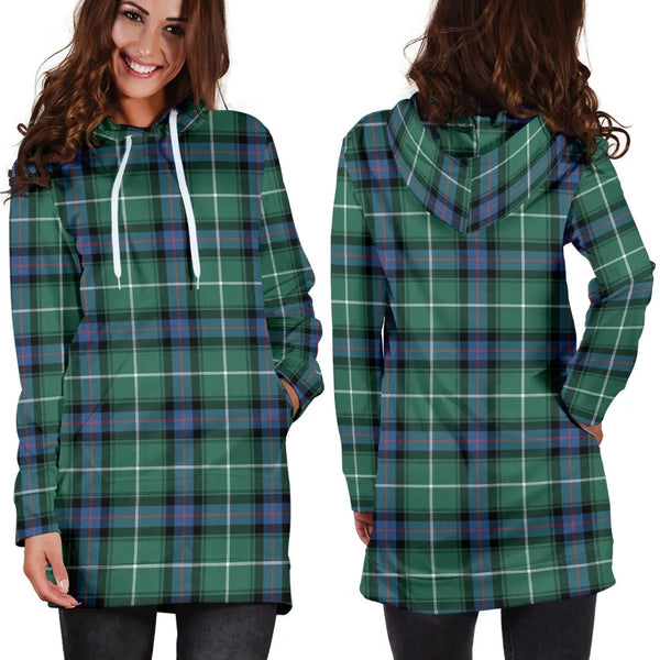 Scottish MacDonald of The Isles Hunting Ancient Clan Tartan Hoodie Dress