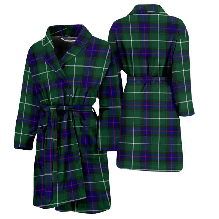 Scottish MacDonald Of The Isles Hunting Modern Clan Tartan Bathrobe 3