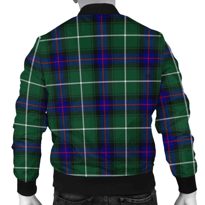Scottish MacDonald of the Isles Hunting Modern Clan Tartan Bomber Jacket Tartan Plaid 3