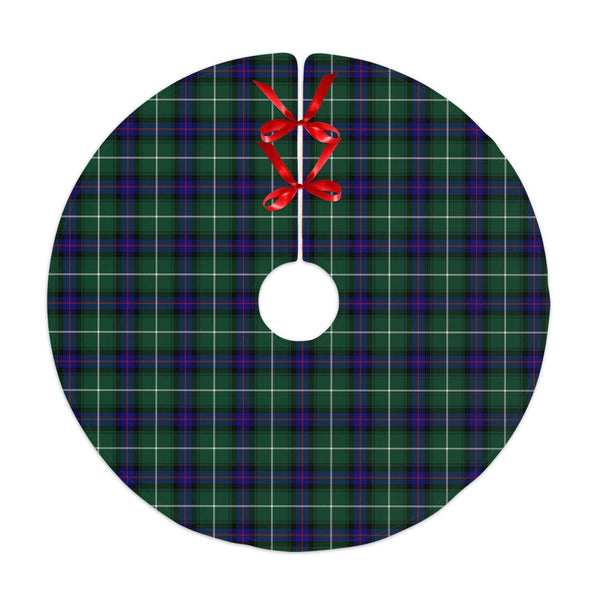 Scottish MacDonald of the Isles Hunting Modern Clan Tartan Christmas Tree Skirt No Tassels 1 Tartan Plaid