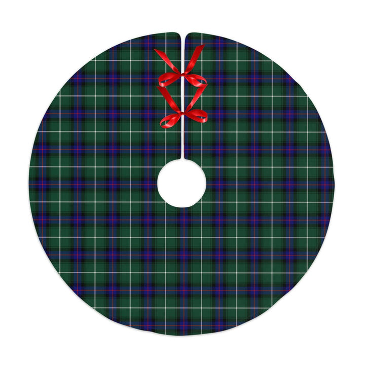 Scottish MacDonald of the Isles Hunting Modern Clan Tartan Christmas Tree Skirt No Tassels 1 Tartan Plaid