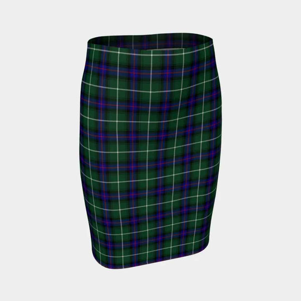 Scottish MacDonald of the Isles Hunting Modern Clan Tartan Fitted Skirt Tartan Plaid 1