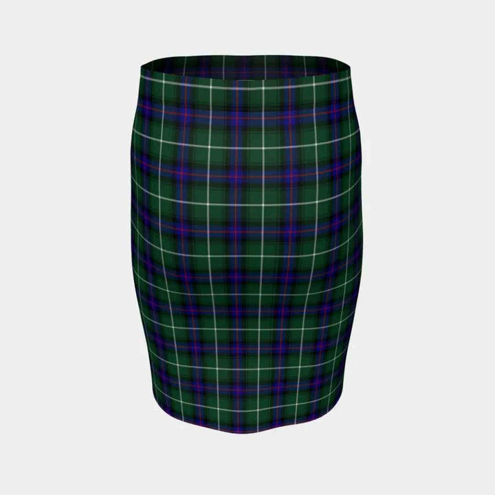 Scottish MacDonald of the Isles Hunting Modern Clan Tartan Fitted Skirt Tartan Plaid 4