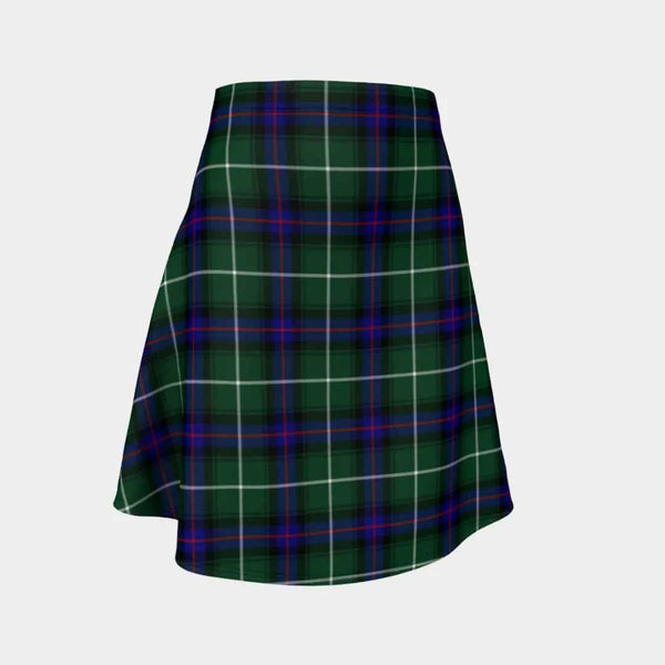 Scottish MacDonald of the Isles Hunting Modern Clan Tartan Flare Skirt Tartan Plaid 1