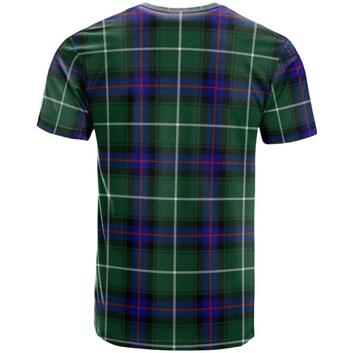 Scottish MacDonald of the Isles Hunting Modern Clan Tartan T-Shirt Back Side Tartan Plaid