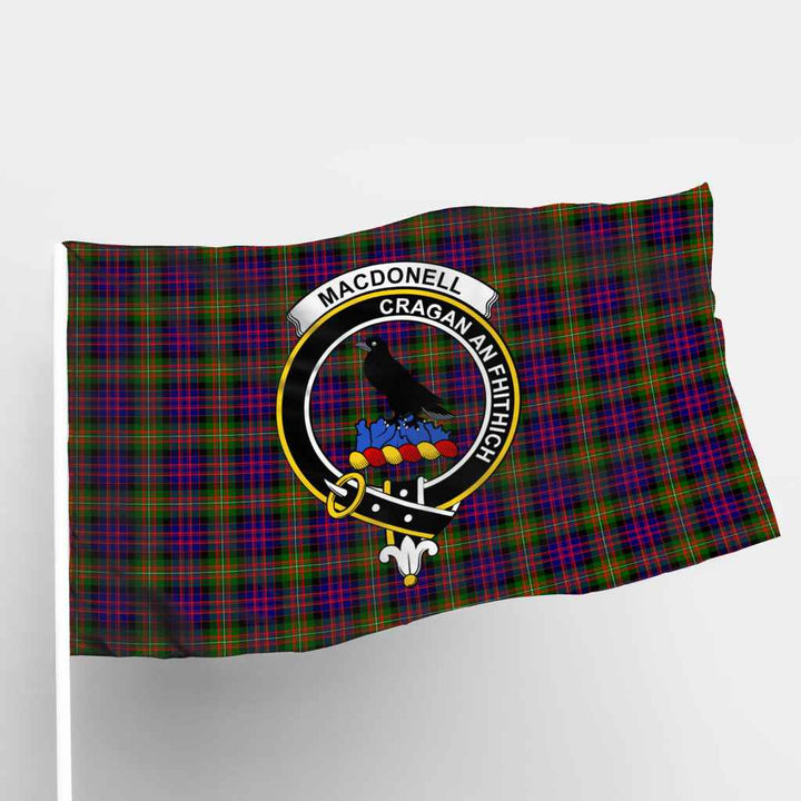 Scottish MacDonell of Glengarry Clan Crest Tartan Flag Parade Tartan Plaid 1