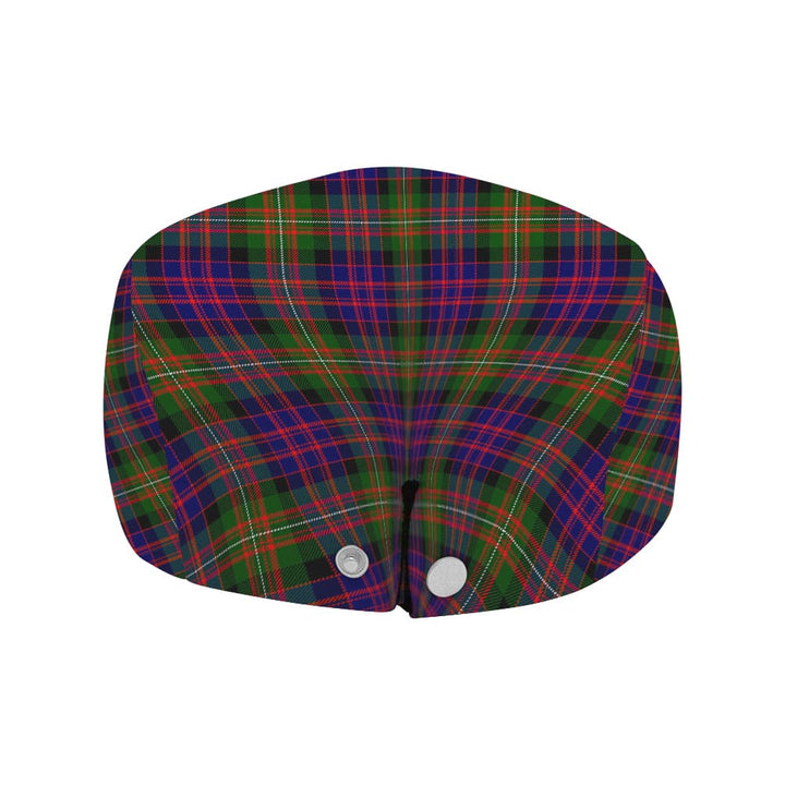 Scottish MacDonell of Glengarry Clan Crest Tartan Flat Cap Tartan Plaid 4