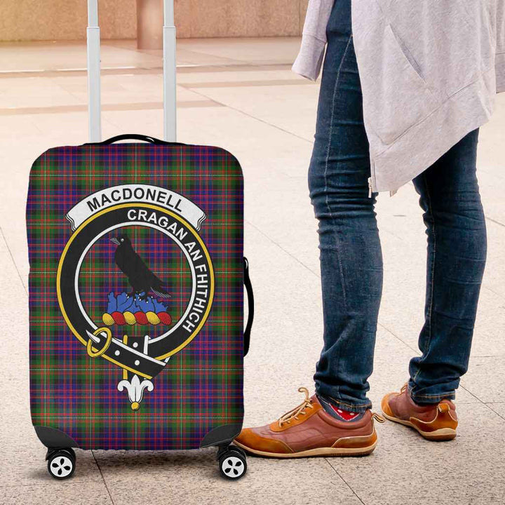 Scottish MacDonell of Glengarry Clan Crest Tartan Luggage Cover Tartan Plaid 4