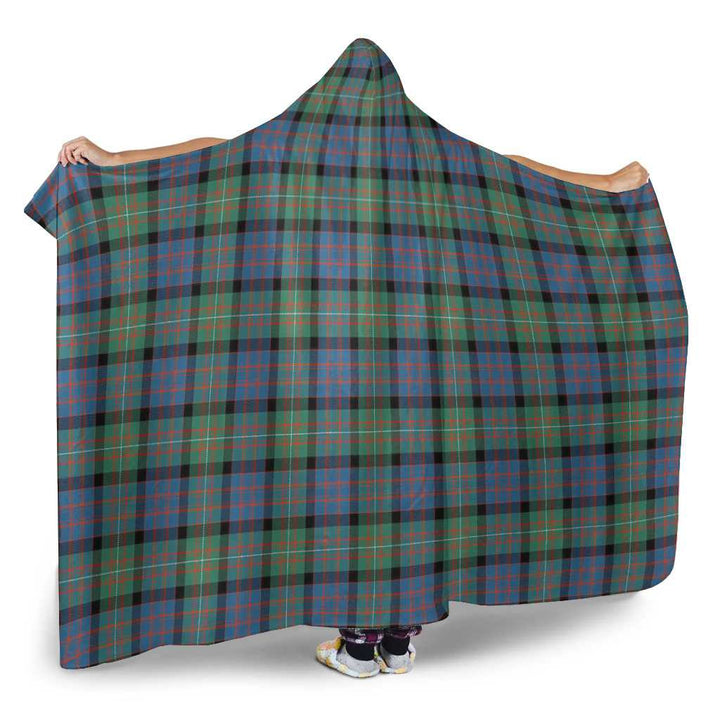 Scottish MacDonnell of Glengarry Ancient Clan Tartan Hooded Blanket Tartan Plaid 2