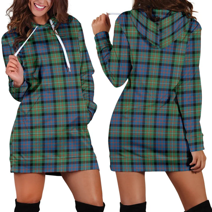 Scottish MacDonnell of Glengarry Ancient Clan Tartan Hoodie Dress