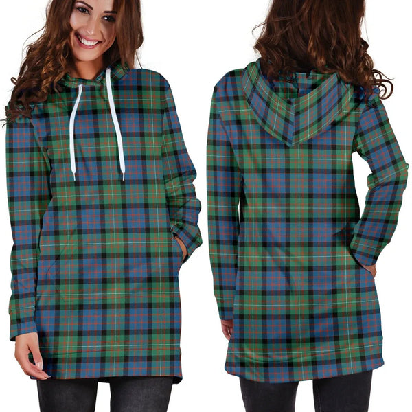 Scottish MacDonnell of Glengarry Ancient Clan Tartan Hoodie Dress