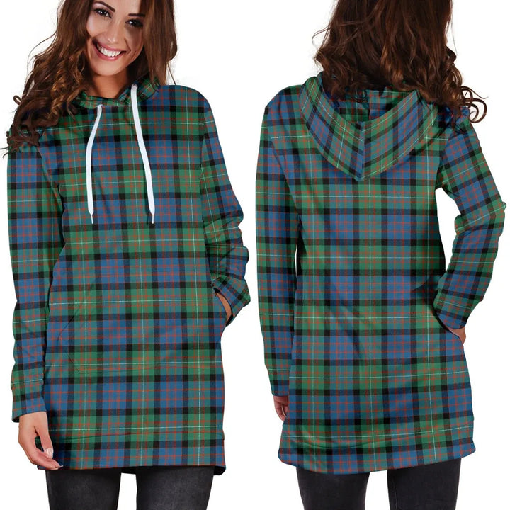 Scottish MacDonnell of Glengarry Ancient Clan Tartan Hoodie Dress