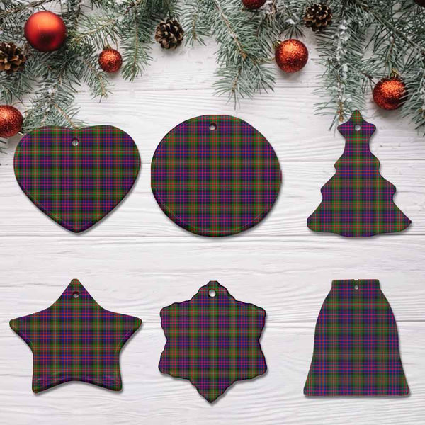 Scottish MacDonnell of Glengarry Modern Clan Tartan Ceramic Ornament All Tartan Plaid