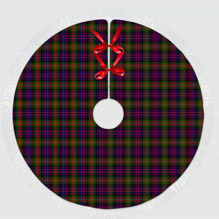 Scottish MacDonnell of Glengarry Modern Clan Tartan Christmas Tree Skirt Tassels 1 Tartan Plaid