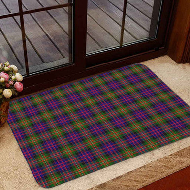 Scottish MacDonnell of Glengarry Modern Clan Tartan Door Mat Tartan Plaid 1