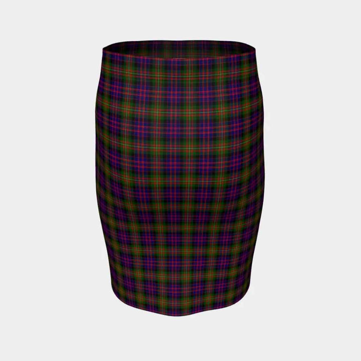 Scottish MacDonnell of Glengarry Modern Clan Tartan Fitted Skirt Tartan Plaid 4