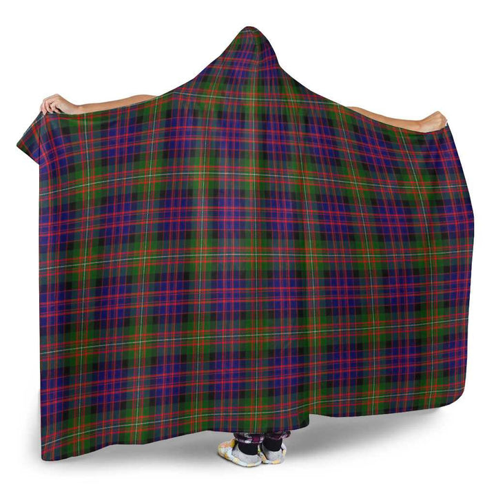 Scottish MacDonnell of Glengarry Modern Clan Tartan Hooded Blanket Tartan Plaid 2