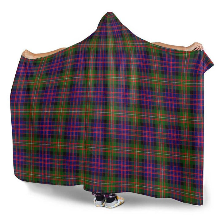 Scottish MacDonnell of Glengarry Modern Clan Tartan Hooded Blanket Tartan Plaid 3