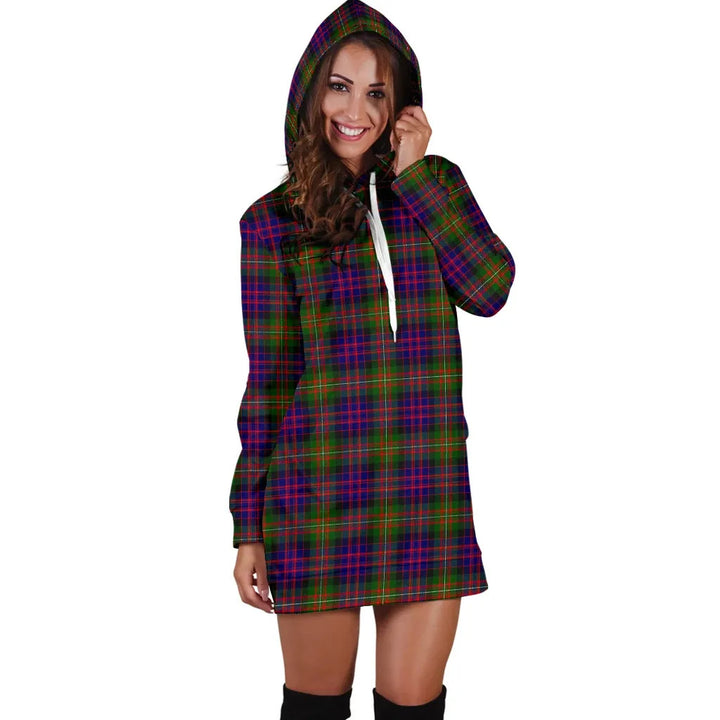Scottish MacDonnell of Glengarry Modern Clan Tartan Hoodie Dress