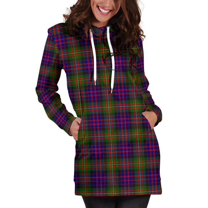 Scottish MacDonnell of Glengarry Modern Clan Tartan Hoodie Dress