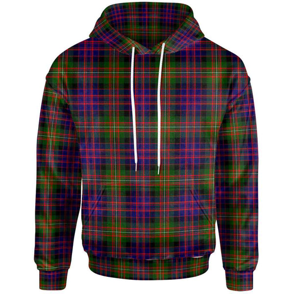 Scottish MacDonnell of Glengarry Modern Clan Tartan Hoodie Front Side Tartan Plaid