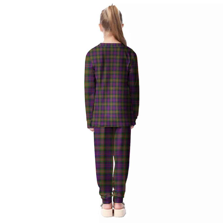 Scottish MacDonnell of Glengarry Modern Clan Tartan Pajama Set Kid Back Side Tartan Plaid