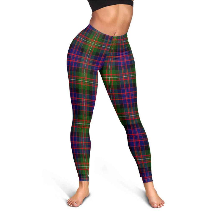 Scottish MacDonnell of Glengarry Modern Clan Tartan Women Leggings Tartan Plaid 3