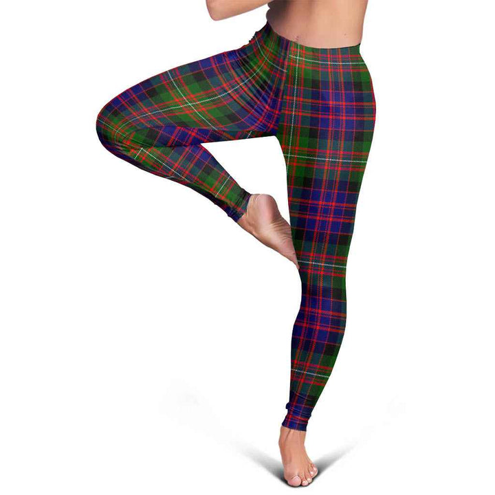 Scottish MacDonnell of Glengarry Modern Clan Tartan Women Leggings Tartan Plaid 5