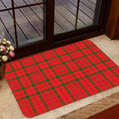 Scottish MacDonnell of Keppoch Modern Clan Tartan Door Mat Tartan Plaid 1