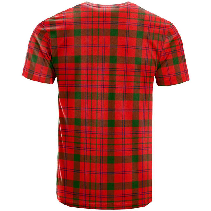 Scottish MacDonnell of Keppoch Modern Clan Tartan T-Shirt Back Side Tartan Plaid