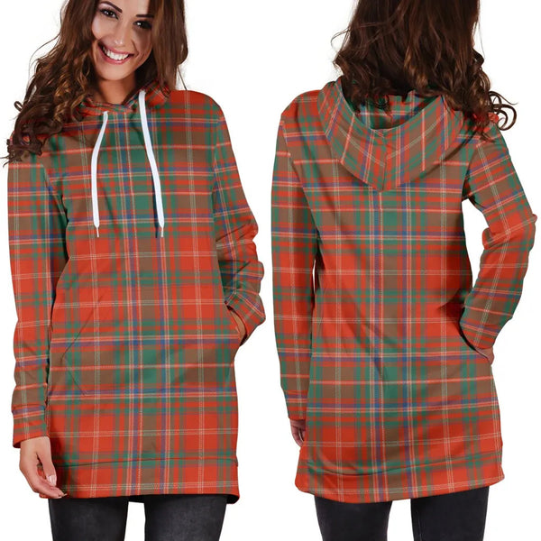Scottish MacDougall Ancient Clan Tartan Hoodie Dress
