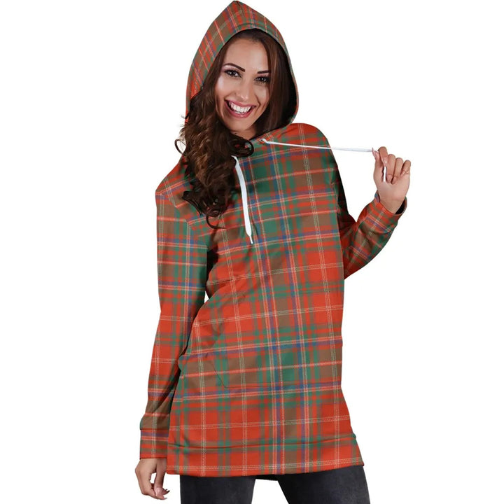 Scottish MacDougall Ancient Clan Tartan Hoodie Dress