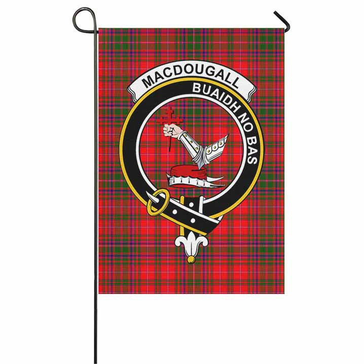 Scottish MacDougall Clan Crest Tartan Garden Flag Tartan Plaid 1