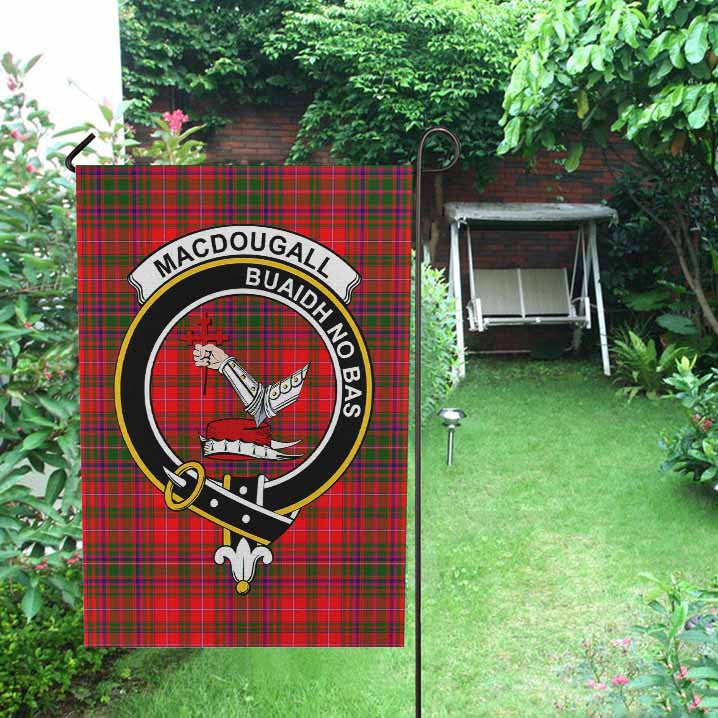 Scottish MacDougall Clan Crest Tartan Garden Flag Tartan Plaid 2