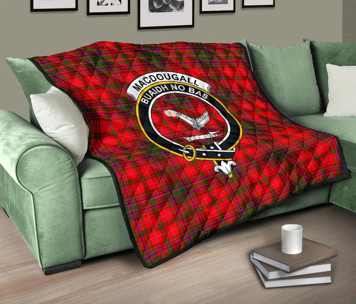 Scottish MacDougall Modern Clan Crest Tartan Quilt Tartan Plaid 10