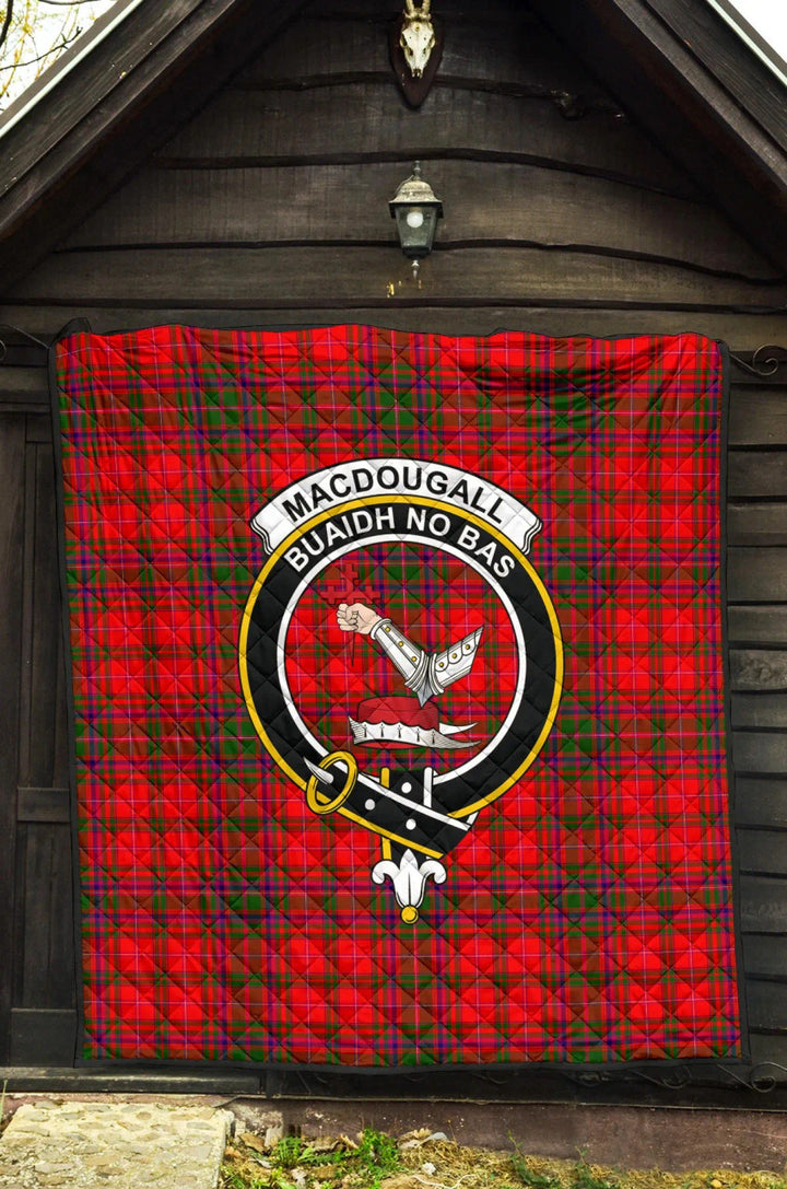 Scottish MacDougall Modern Clan Crest Tartan Quilt Tartan Plaid 3